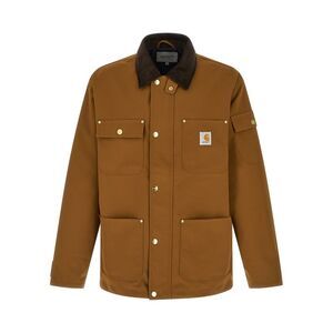 Carhartt Wip Brown Nylon Full-Length Men's Jacket